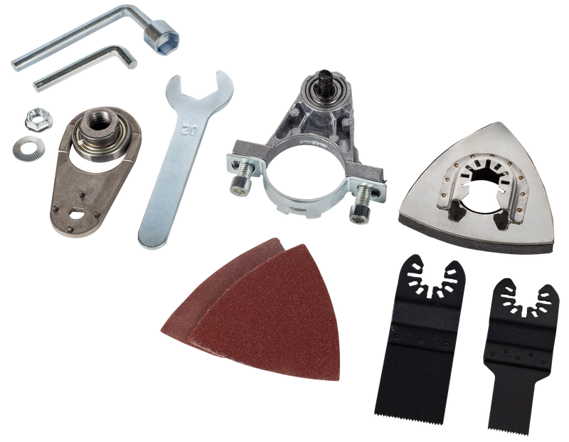 KIT Adaptador Multiferramenta P/Esmerilhadeira M14 12 Peças