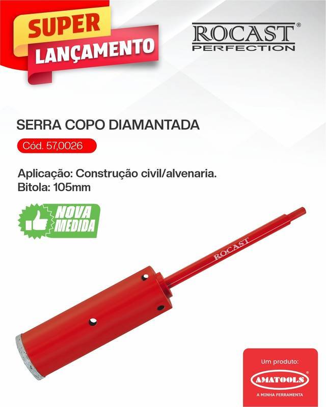 Serra Copo Diamantada 105.00 MM