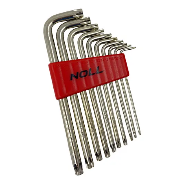 JG Chave Torx T9 a T40 8 Pçs Canivete
