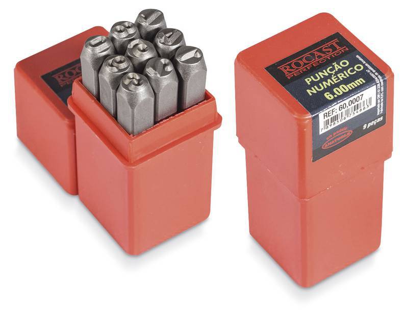 Punção Numérico 1.50 MM 9 PCS