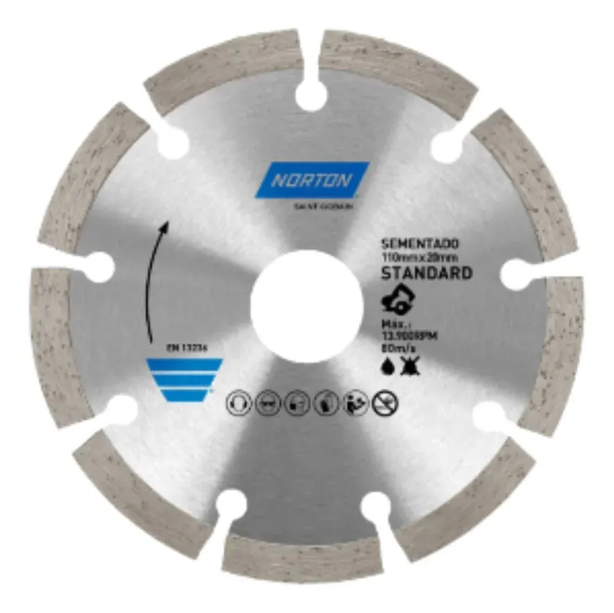Disco Diam. Segmentado - 110X20MM Standard