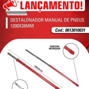 Destalonador Manual para Pneus - 1200MM X 38MM