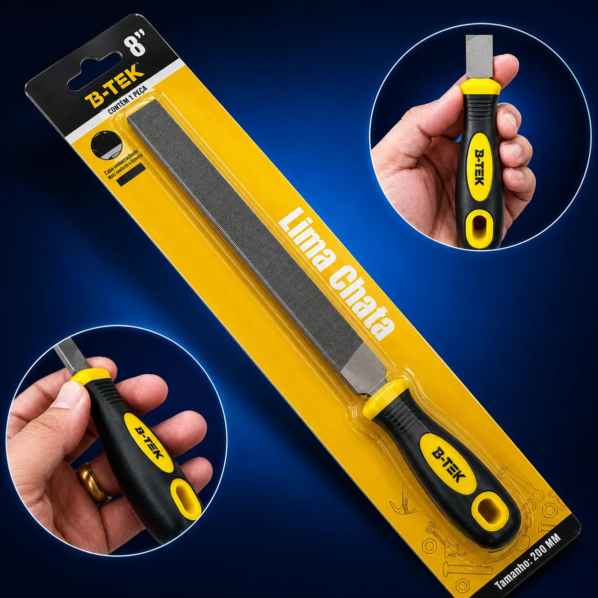 Lima Chata Bastarda 8"