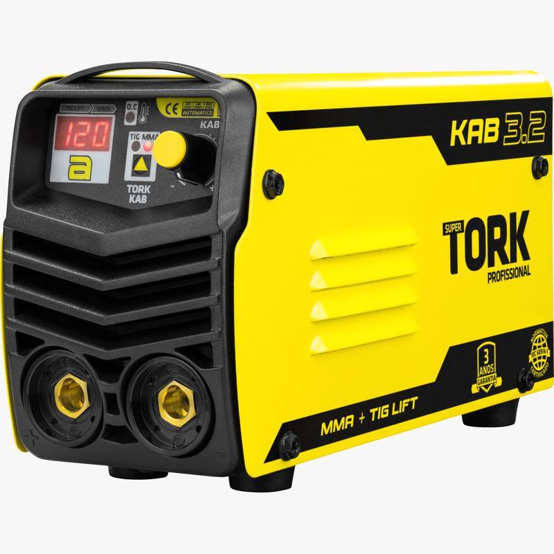 Mma + TIG Lift - Kab 3.2 - Inversor 120 Amperes