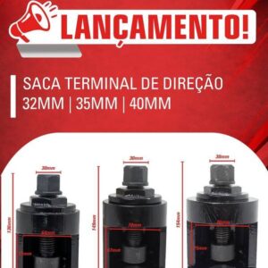 Saca Terminal de Direcao 40MM