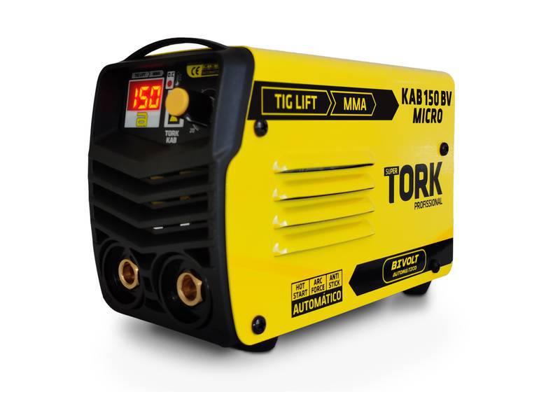 Mma + TIG Lift - KAB150-BV - Inversor 150 Amperes