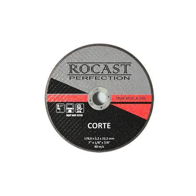 Disco de Corte 4.1/2" X 1/8" X 7/8" Corte