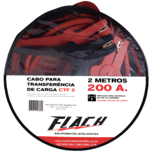 Cabo de Transferência 200A - Cabo Flex. 8MM - 2MT