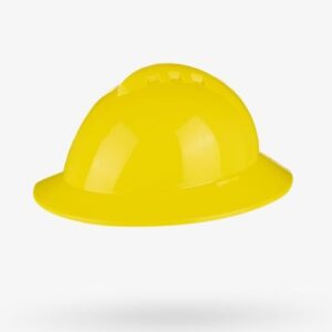 Capacete Aba Total Amarelo - (Milenium)