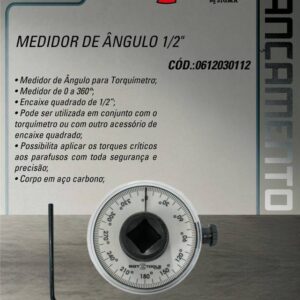 Medidor de Angulo 1/2"