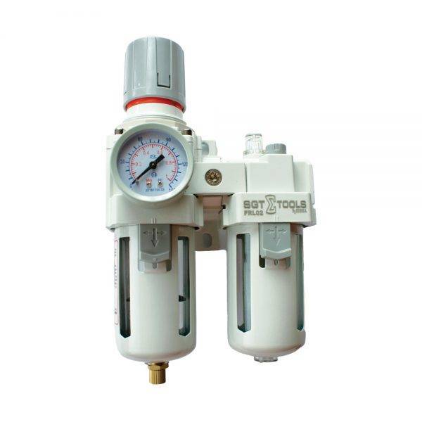 FRL02 - Conjunto Regulador Lubrifil Grande 1/2"PROFISSIONAL Plus
