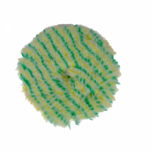 Boina de LÃ - Corte - Listras Verdes / Amarelas 5"
