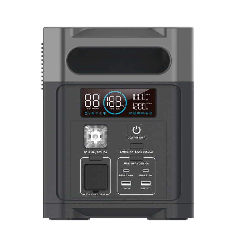 Power Station Portatil 1200W 1024WH - 127V