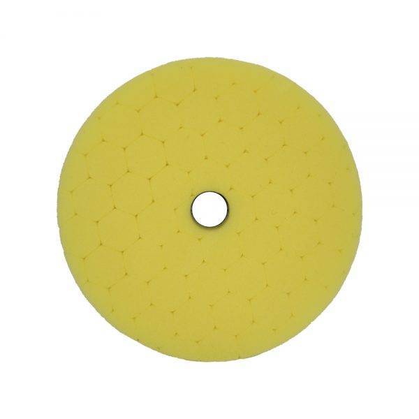 Boina Hex Espuma 3" P/ Roto Orbital - Amarela - Corte Médio