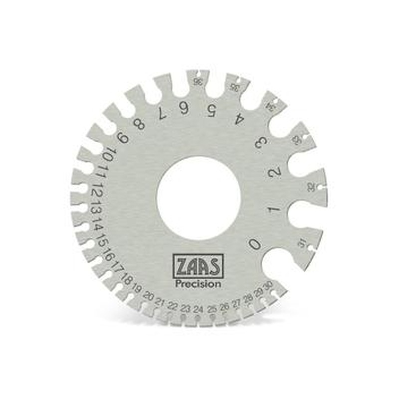 Calibre de Fieira 0 a 36 MM