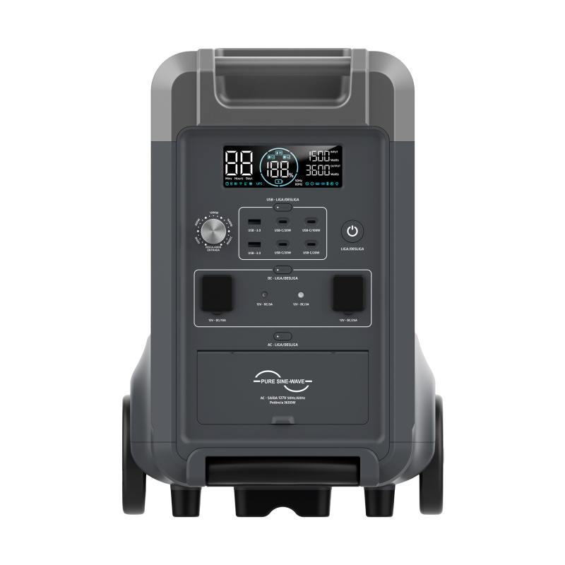 Power Station Portatil 3600W 3840WH - 127V