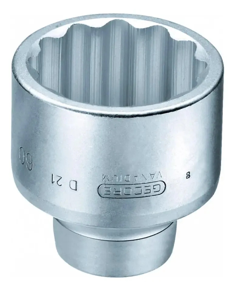 D21-2.3/8 Soquete Estriado Encaixe 1"
