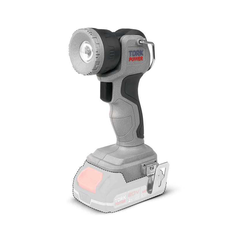 LANTERNA A BATERIA - 20V - 3W - 280L - ROTAÇÃO 90º