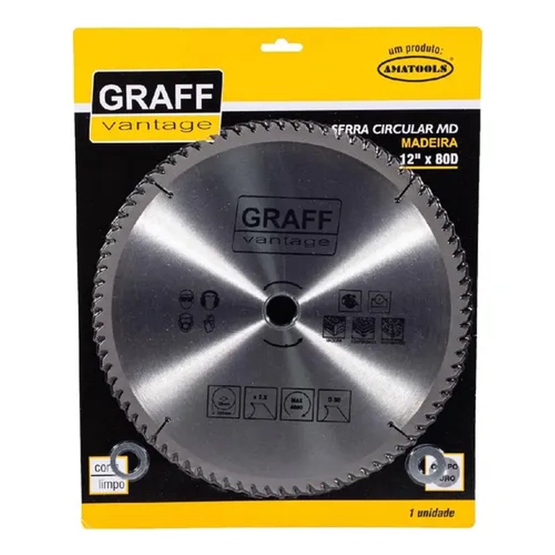 Serra Circular MD 12" X 80 D