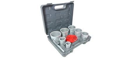 KIT Serra Copo Tungstênio 33-83 MM 9 Pçs
