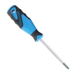 2163BK-6 Chave Hexagonal Abaulada com Cabo