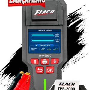 Testador de Bateria com Impressora 12/24V - Digital