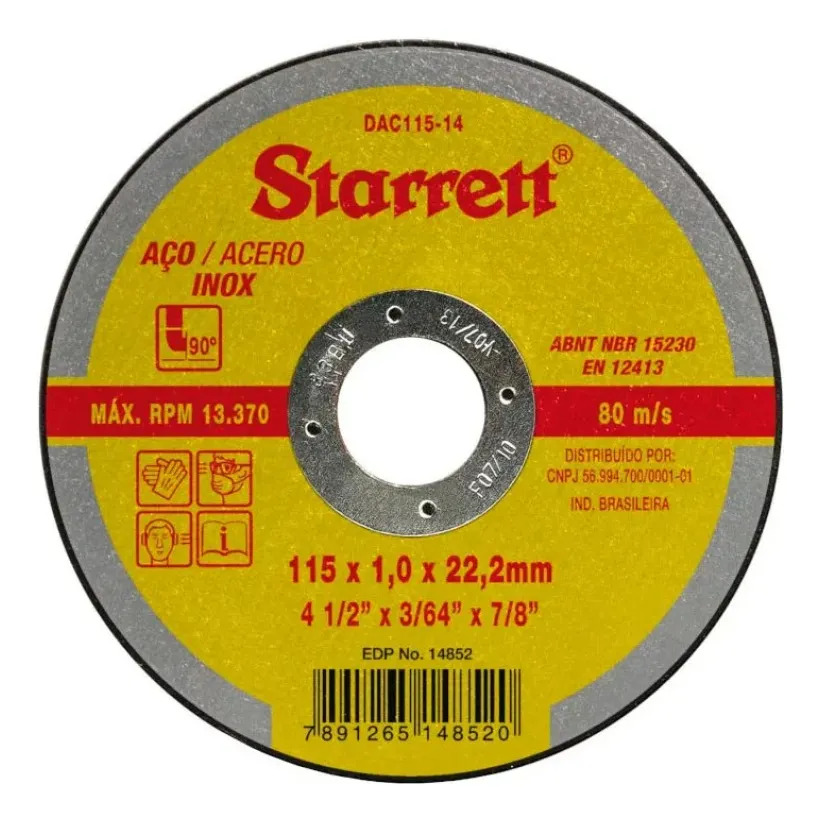 Disco Corte - 115.1.0X22.2MM
