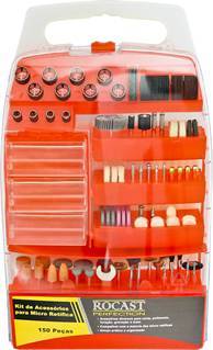 KIT Acessórios P/ Microrretífica 150 Peças