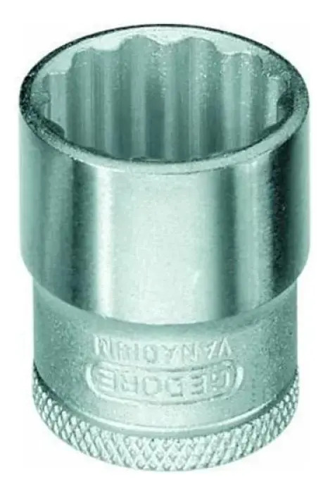 D30-11/16 Soquete Estriado Encaixe 3/8"