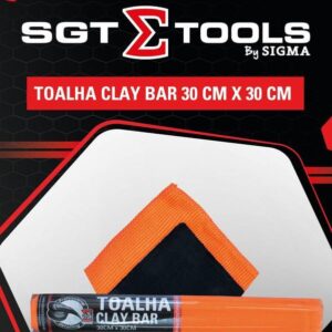 Toalha Clay Bar 30CM X 30 CM