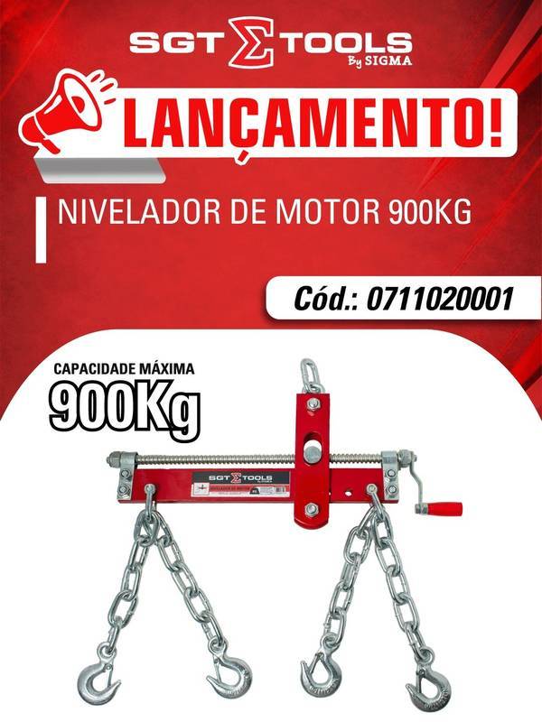 Nivelador de Motor 900KG
