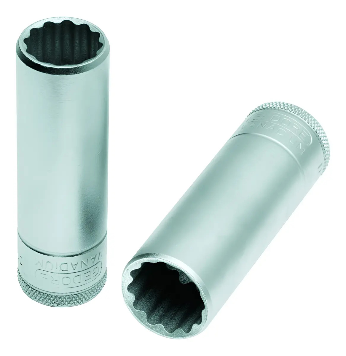 D19L-7/8 Soquete Estriado Longo Encaixe 1/2"