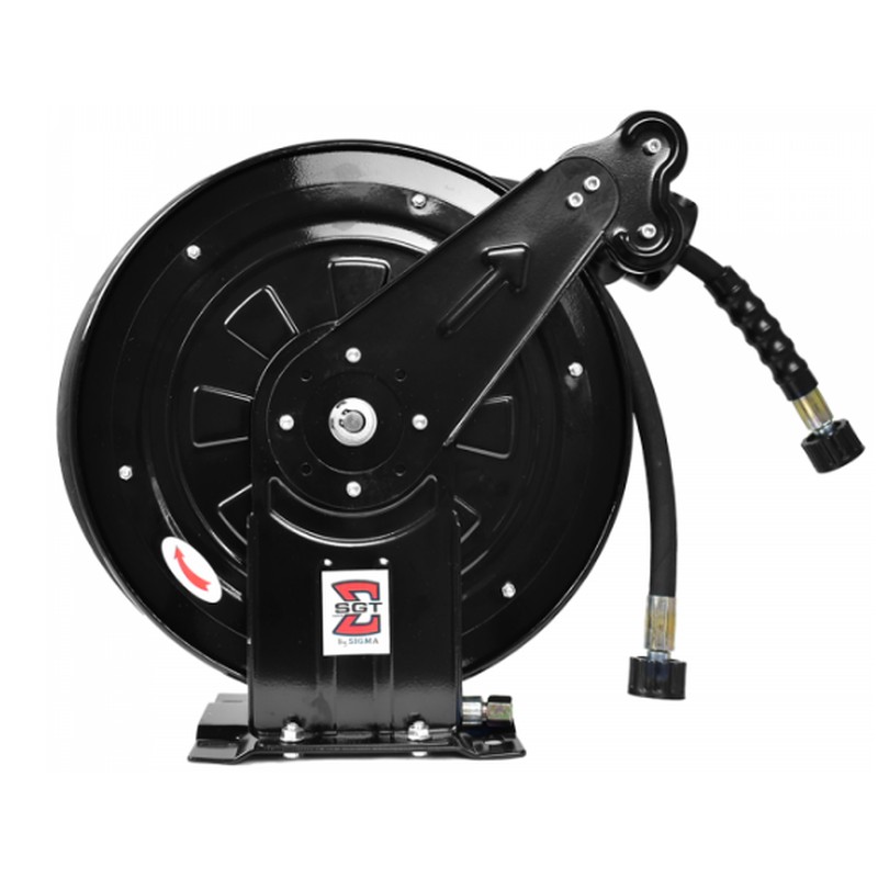 SGT-9010 - Carretel Enrolador Mangueira Alta Pressao 3.000 PSI - 10M