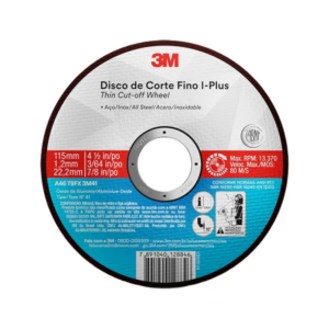 Disco Corte Metal/INOX - 4/1.2"X1MM