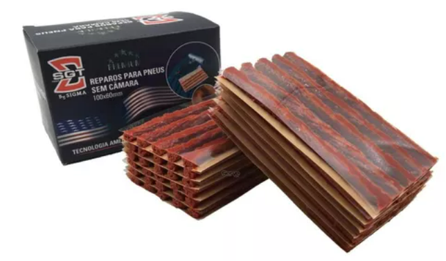 Reparos para Pneu sem Camara 100MM X 60MM - Caixa com 60