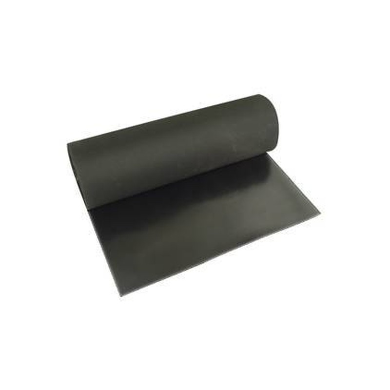 Lençol de Borracha (Manta) 1.2 M 3/32" (2,4 MM) 20 M C/ Lona