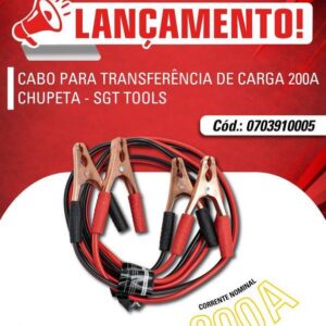 Cabo Transferencia / Chupeta Carga 200A