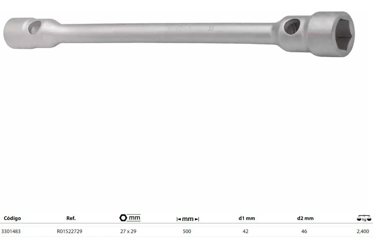 R01522729 Chave de roda 27mm x 29mm