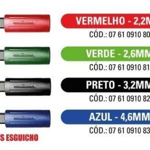 Bico/Esguicho Regulavel Azul 4,6MM