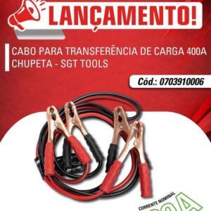 Cabo Transferencia / Chupeta Carga 400A