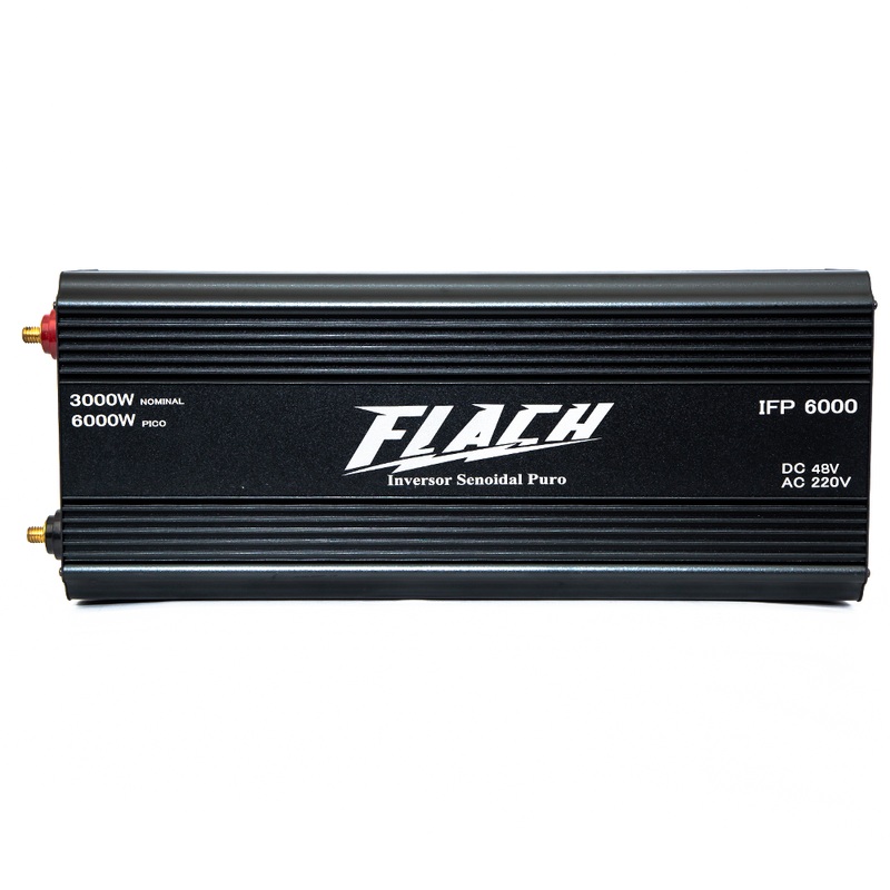 Inversor de Tensão Senoidal - 48V/220V - 6000W PICO-3000W Nominal