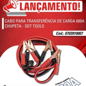 Cabo Transferencia / Chupeta Carga 600A