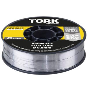 ARAME MIG FLUX CORED 0,8mm - 5 KG - E71T1-GS