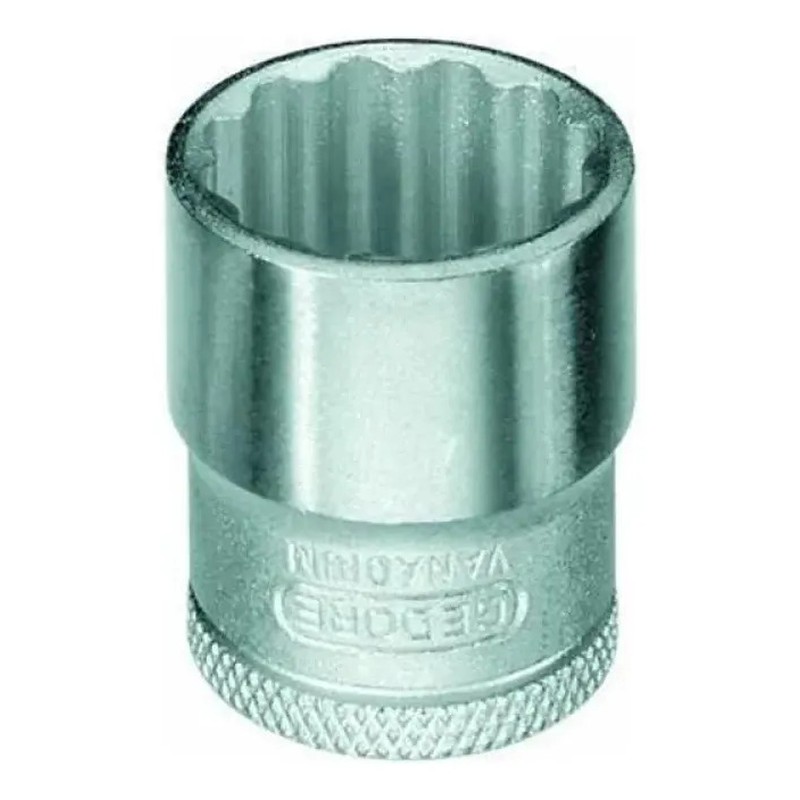 D30-7/8 Soquete Estriado Encaixe 3/8"