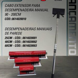 Desempenadeira Manual de Parede - 40CM