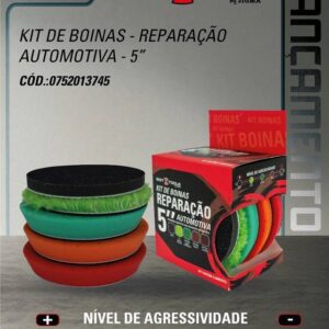 KIT 5 Boinas 5" - Reparação Automotiva