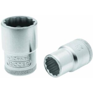 D19-1.1/4 Soquete Estriado Encaixe 1/2