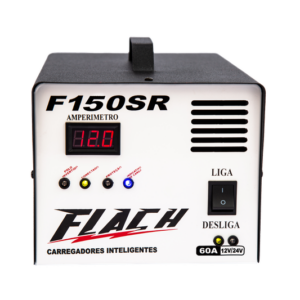 Carregador Inteligente 60A C/Aux. de Bateria na Part. 150A - 12/24 Volts