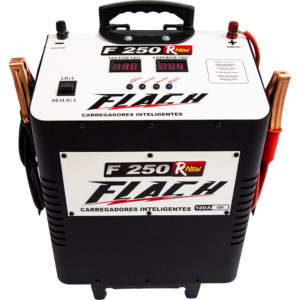 Carregador Inteligente 120A C/Aux. Bateria na Part. 250A - 12/24V