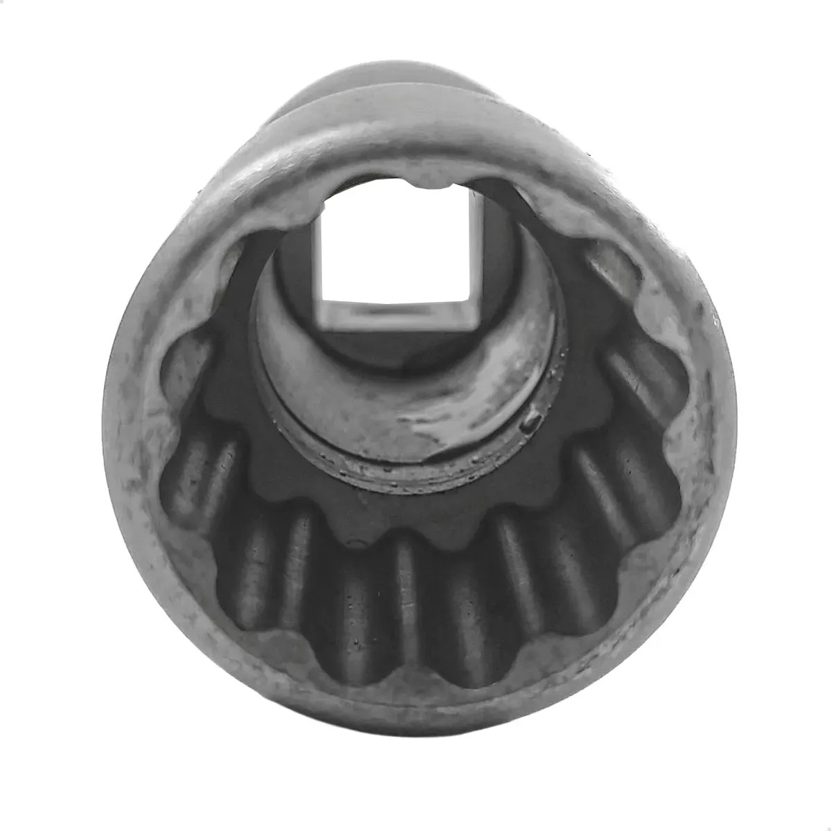D19L-22 Soquete Estriado Longo Encaixe 1/2"